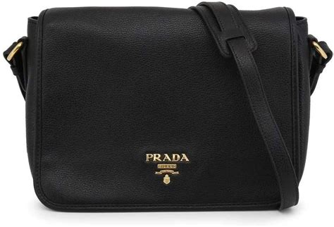 prada messenger calfskin pattina black|Prada Messenger Bag Handbag For Women .